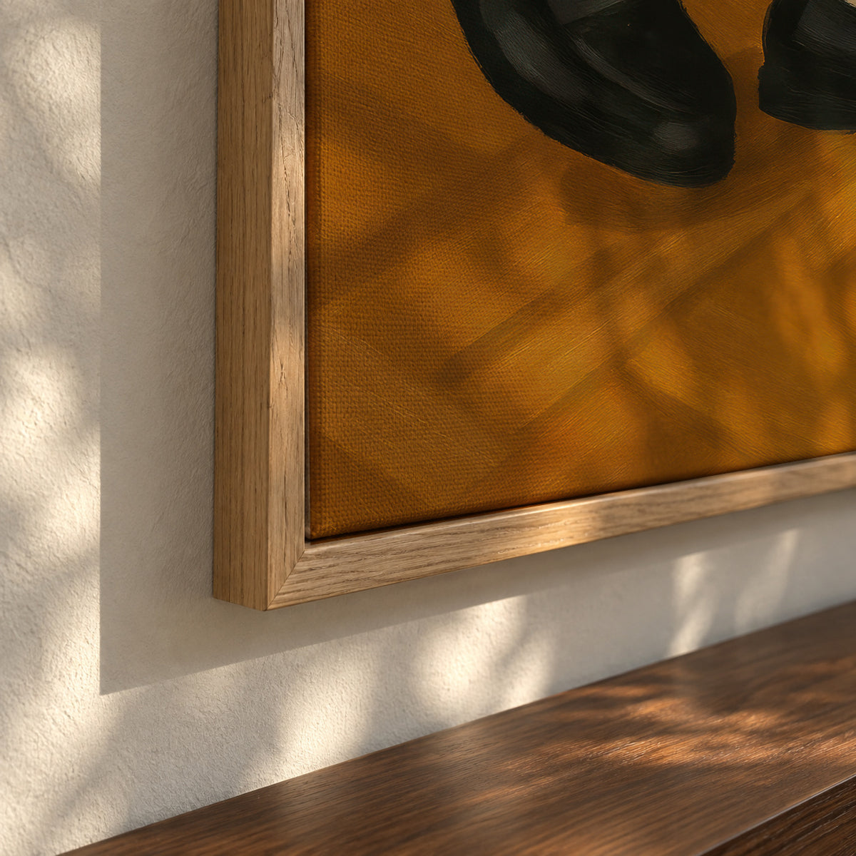Tassel Loafers - Framed canvas detail