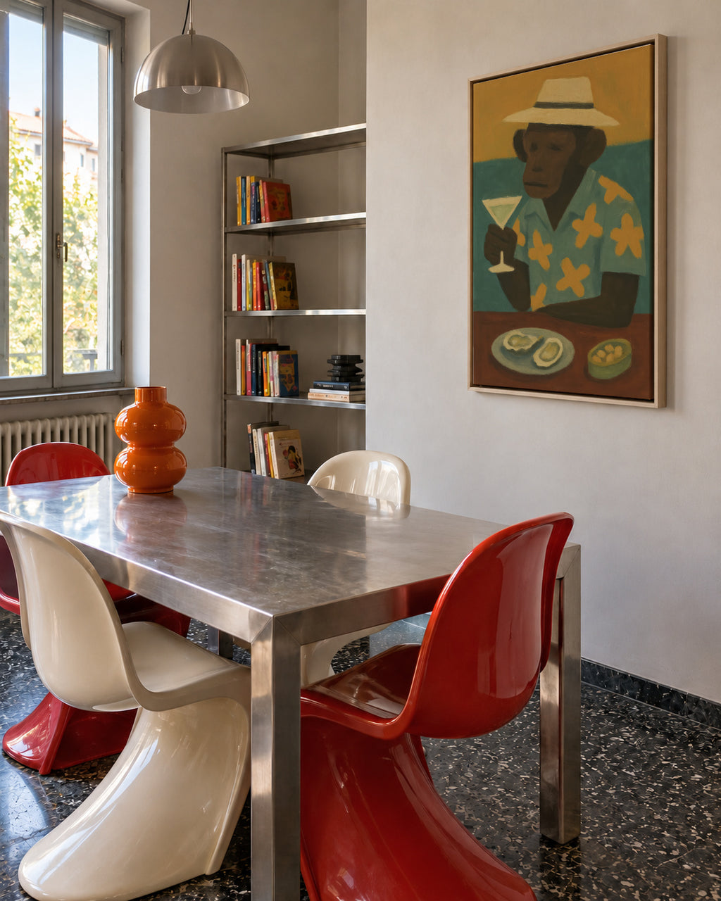 Vacation Mode - Framed canvas in an interior