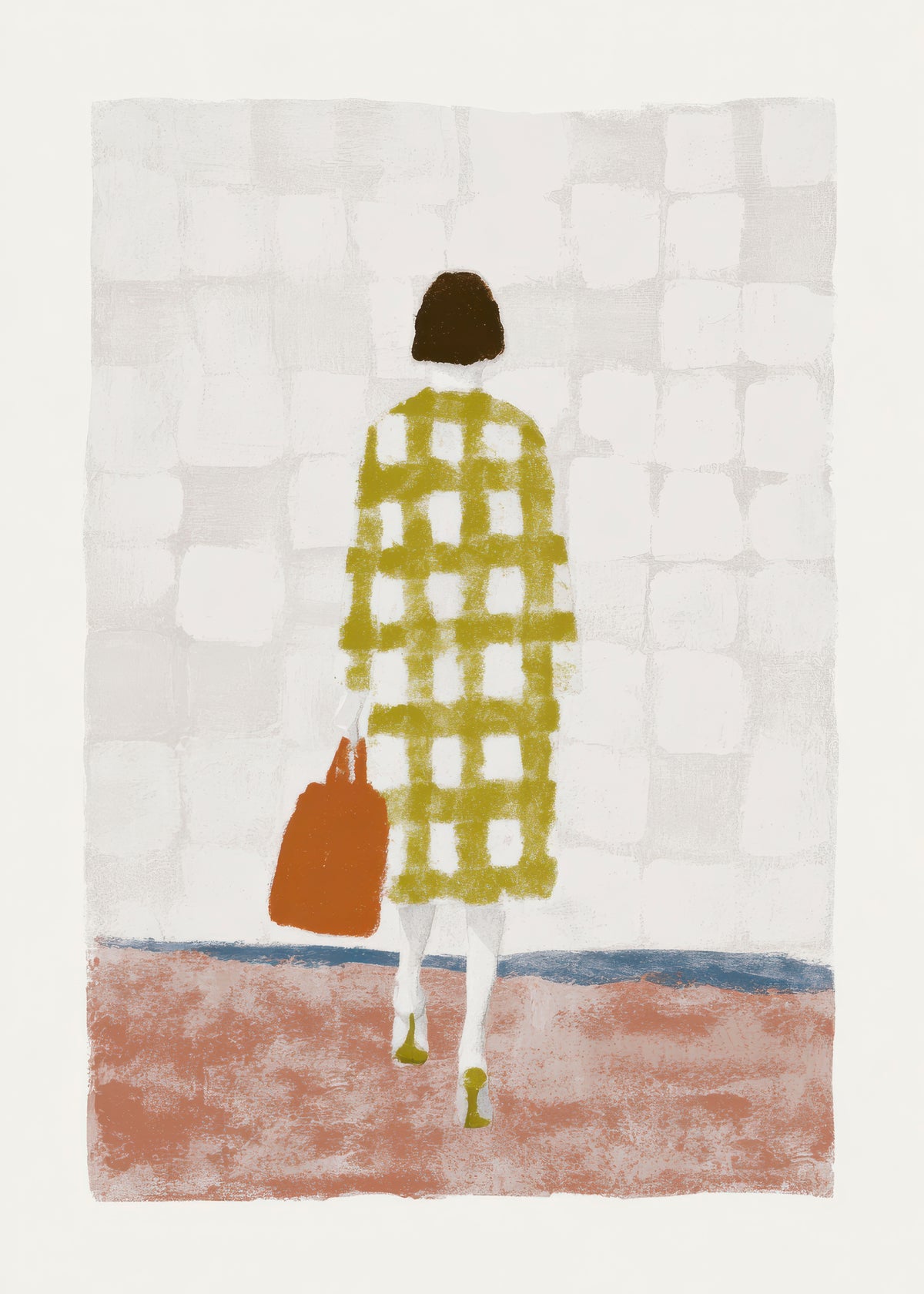 Checkered Departure - Unframed art print