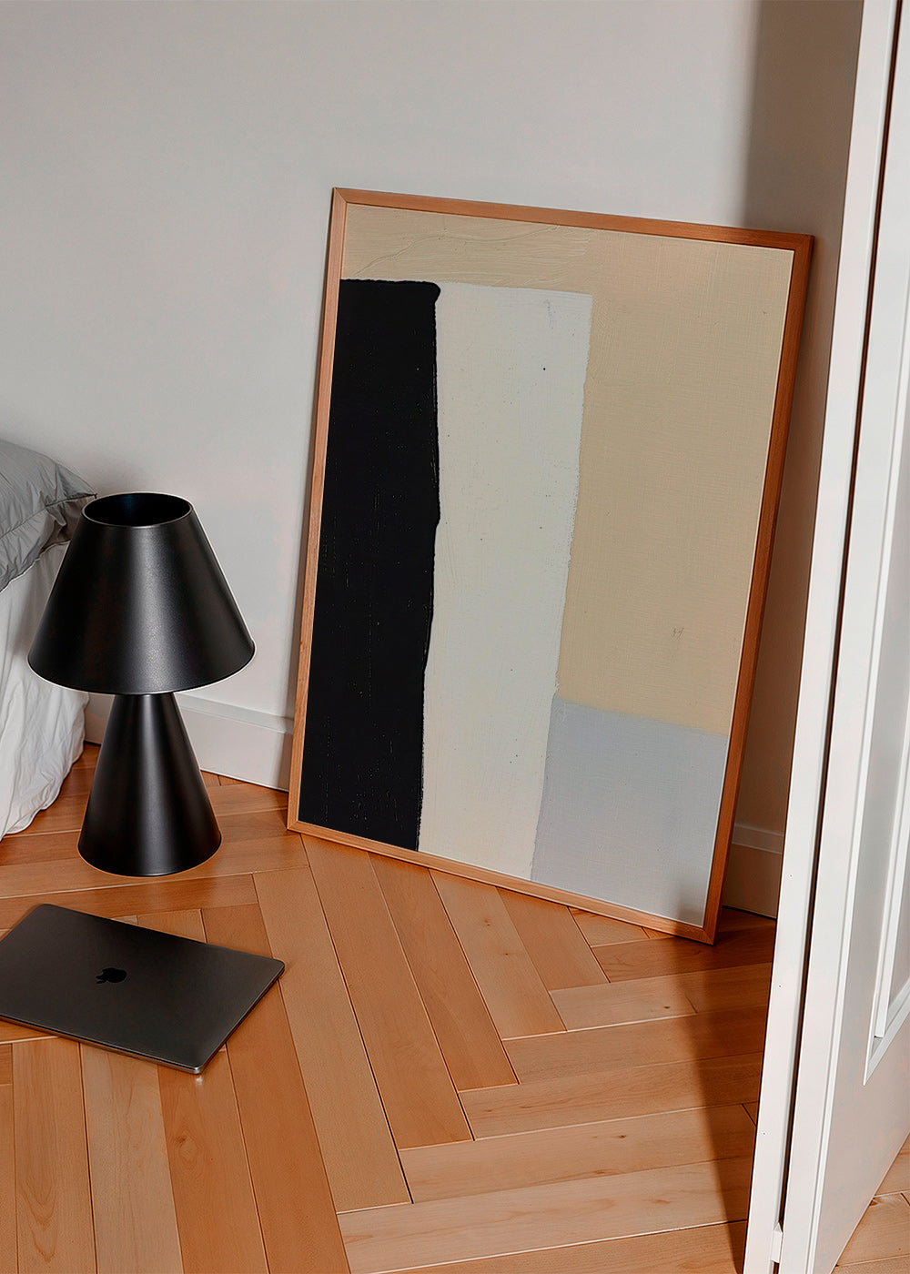 Cuadro abstracto en bloques verticales – Product3