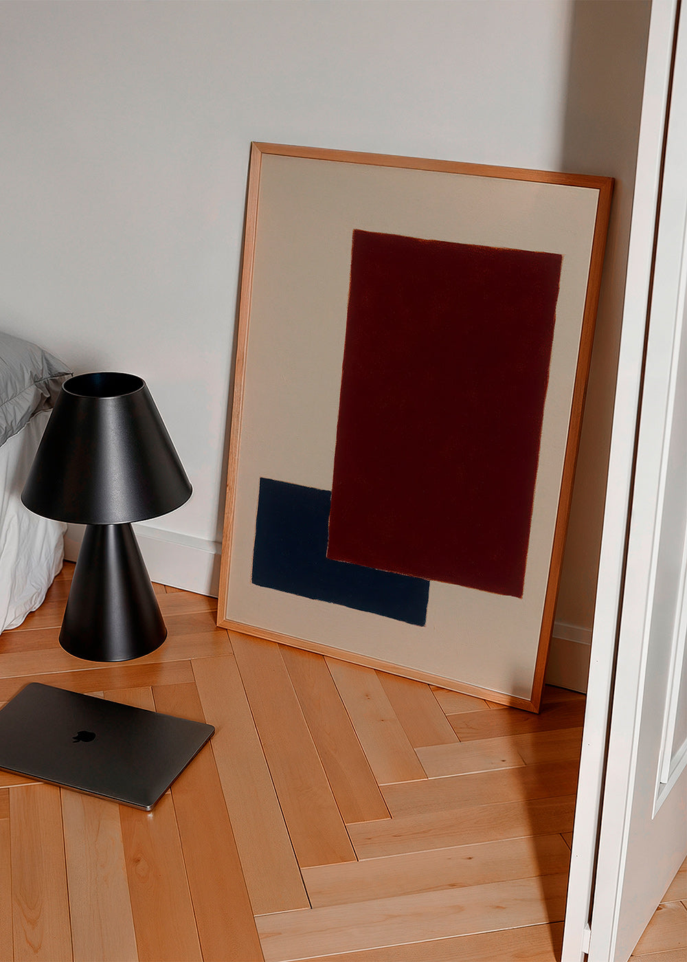 Cuadro geométrico con rectángulos superpuestos – Product2