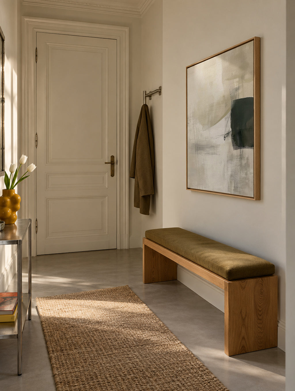 Filtered Light - Framed canvas in an interior