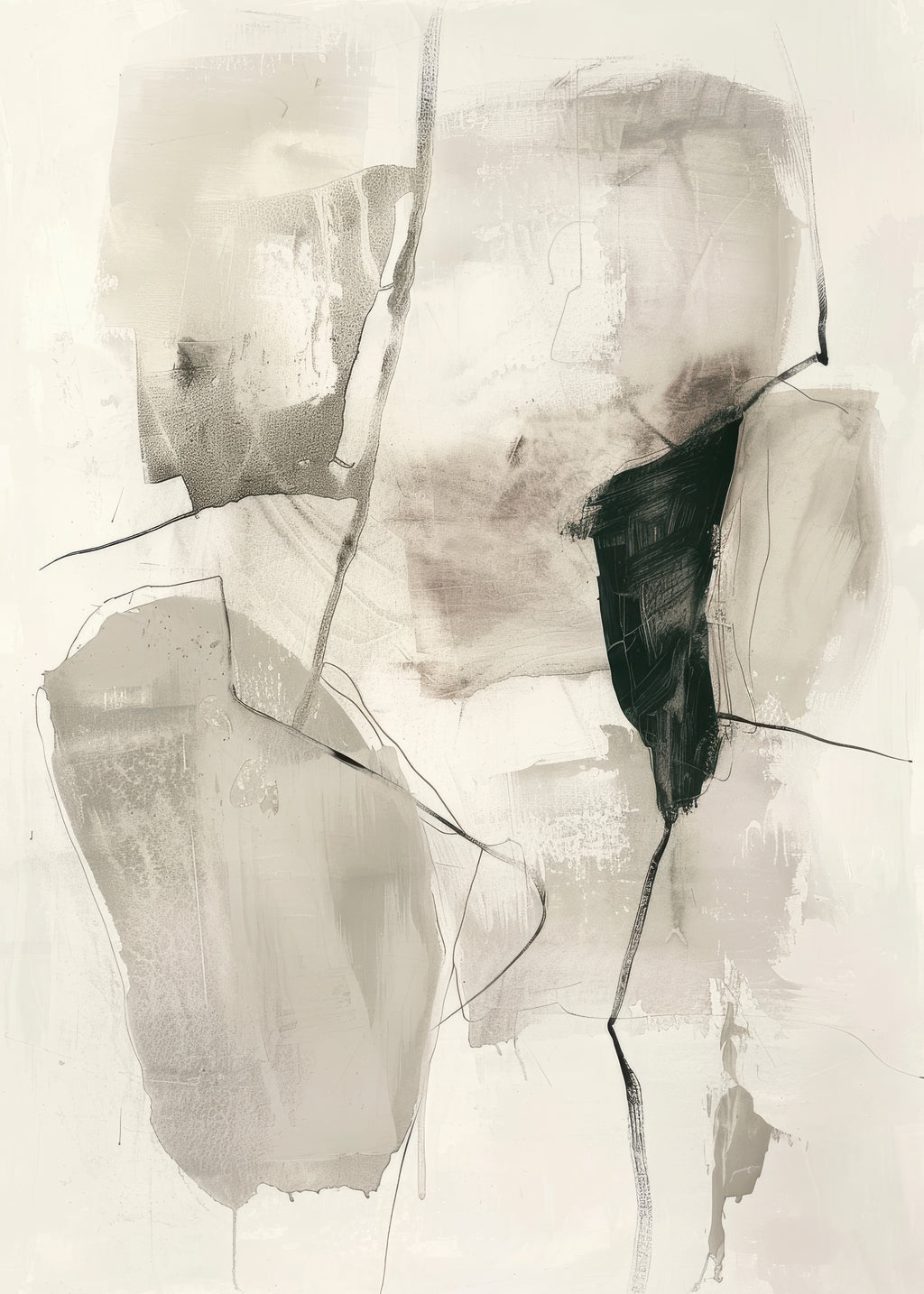 Ink in Repose III - Unframed art print