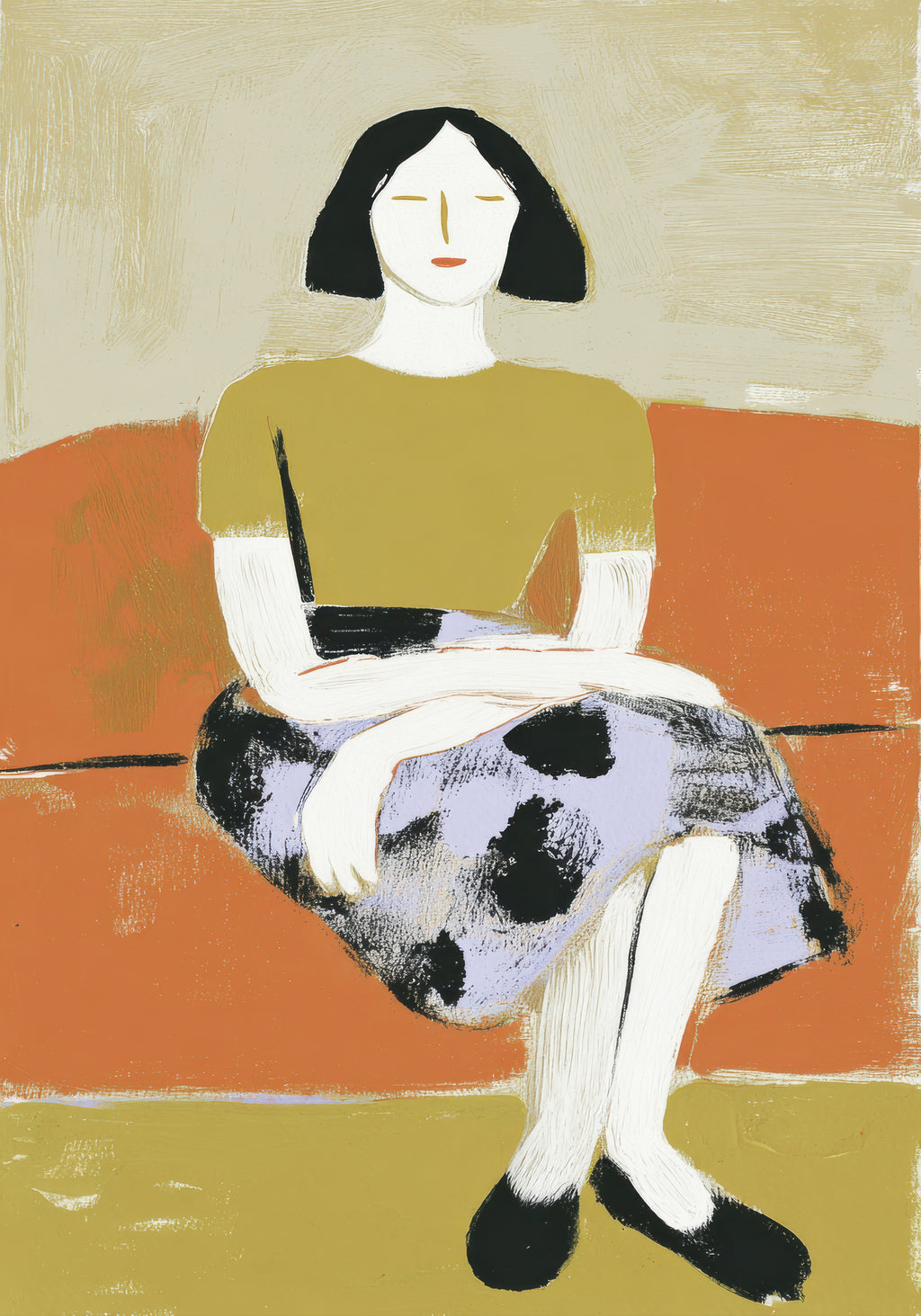 Sofa stories - Unframed art print