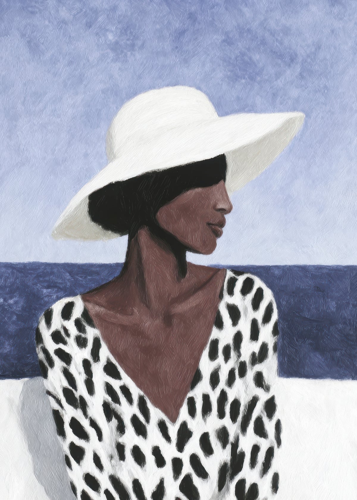 Polka Dot Breeze - Unframed art print