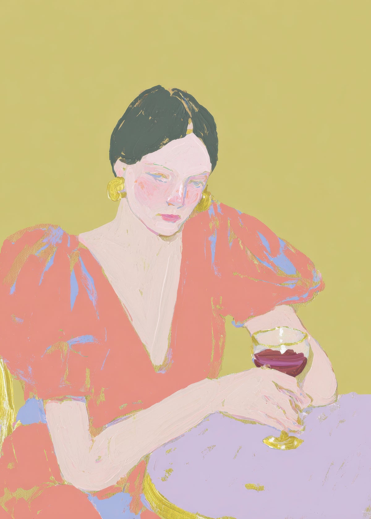 Pastel Evening - Unframed art print