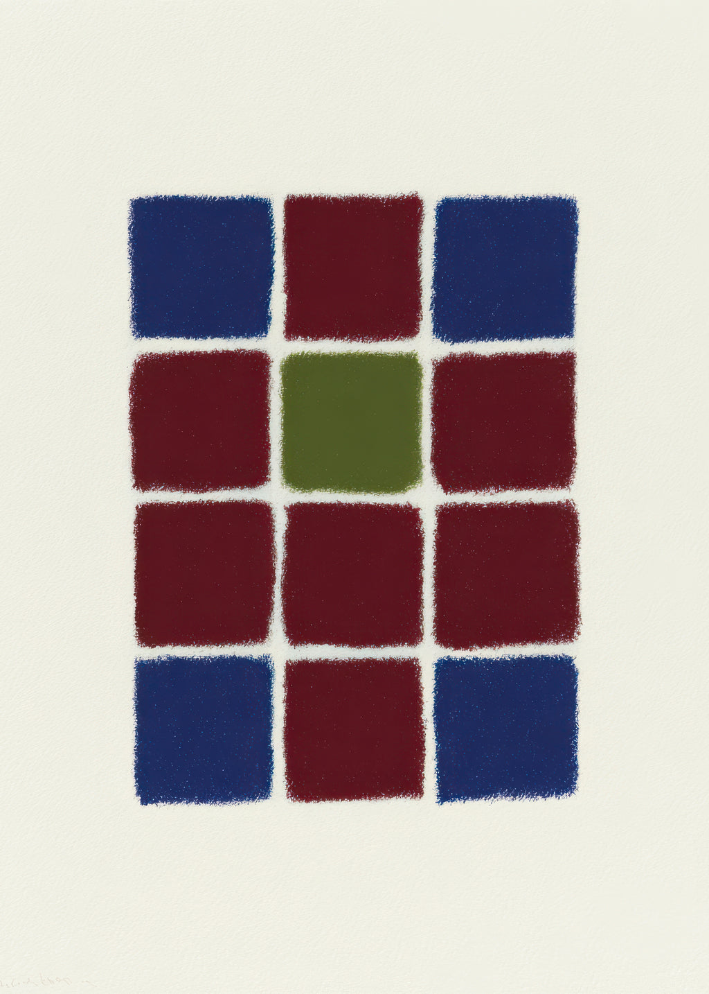 Mosaic Grid - Unframed art print