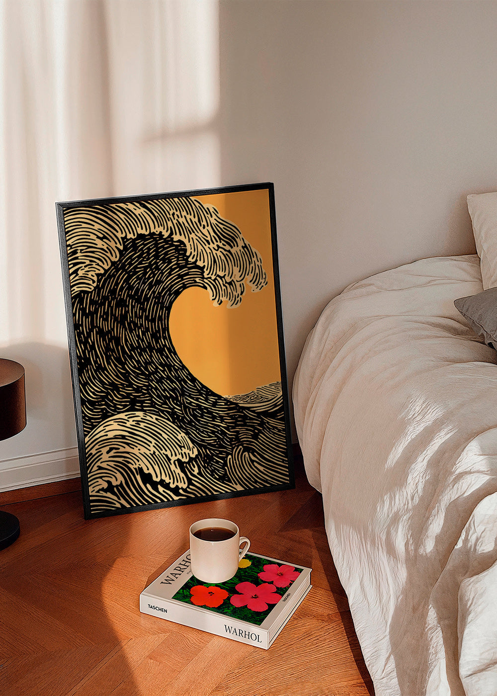 Illustration Black Wave graphic