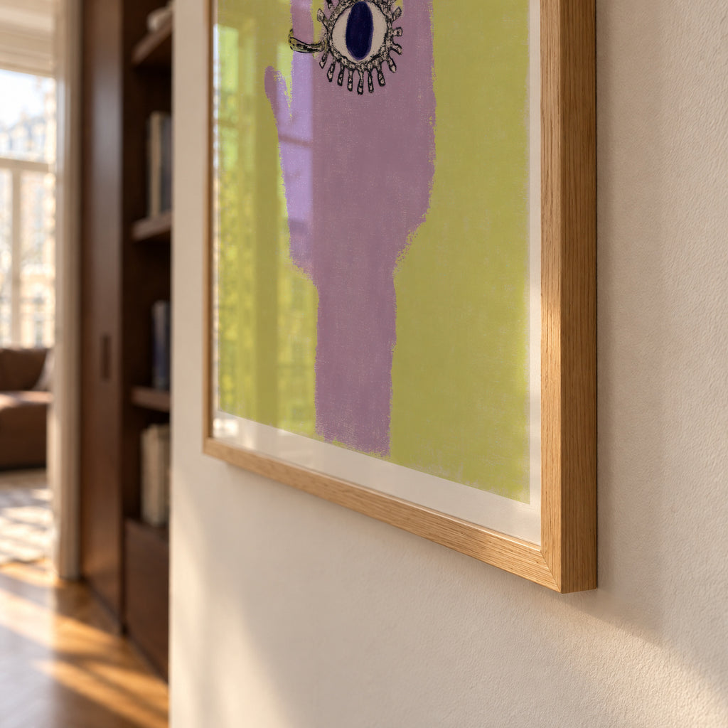 Mystic Hand - Framed poster detail