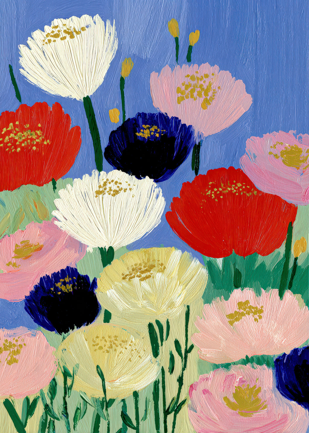 Floral Symphony - Unframed art print