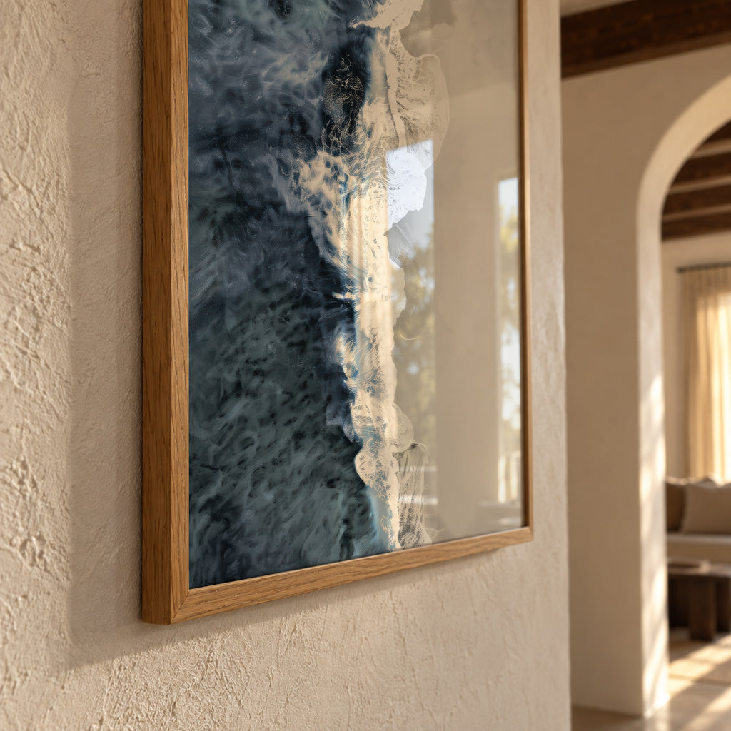 Atlantic Foam - Framed poster detail