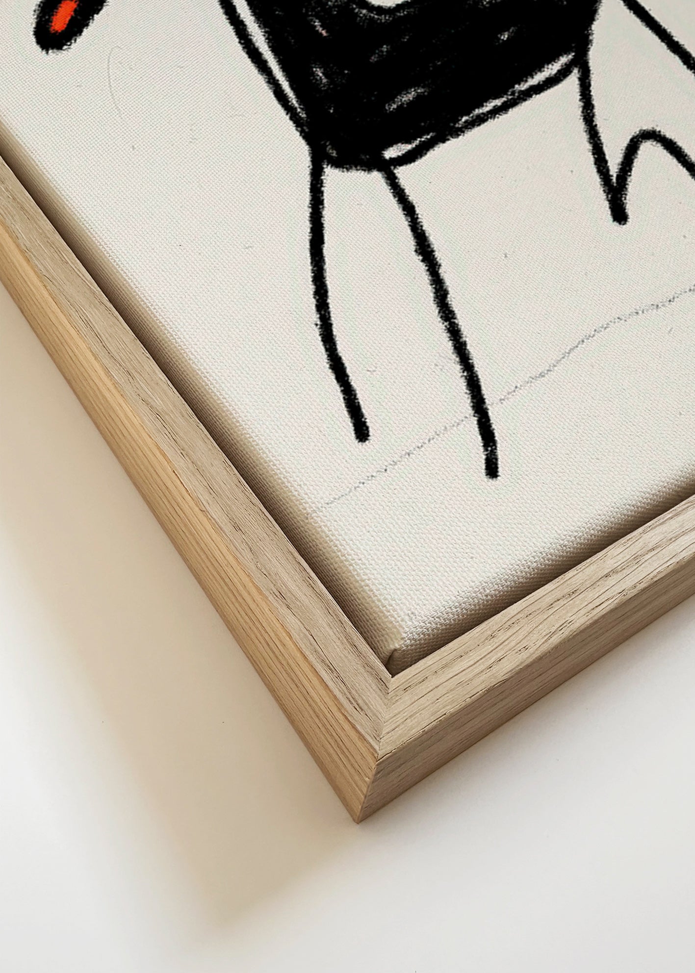 Black horse sketch artwork