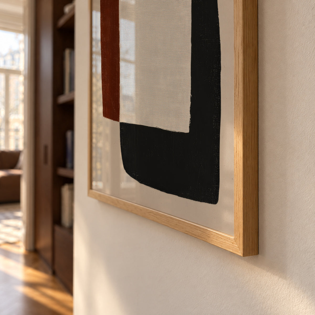 Soft Contrast - Framed poster detail