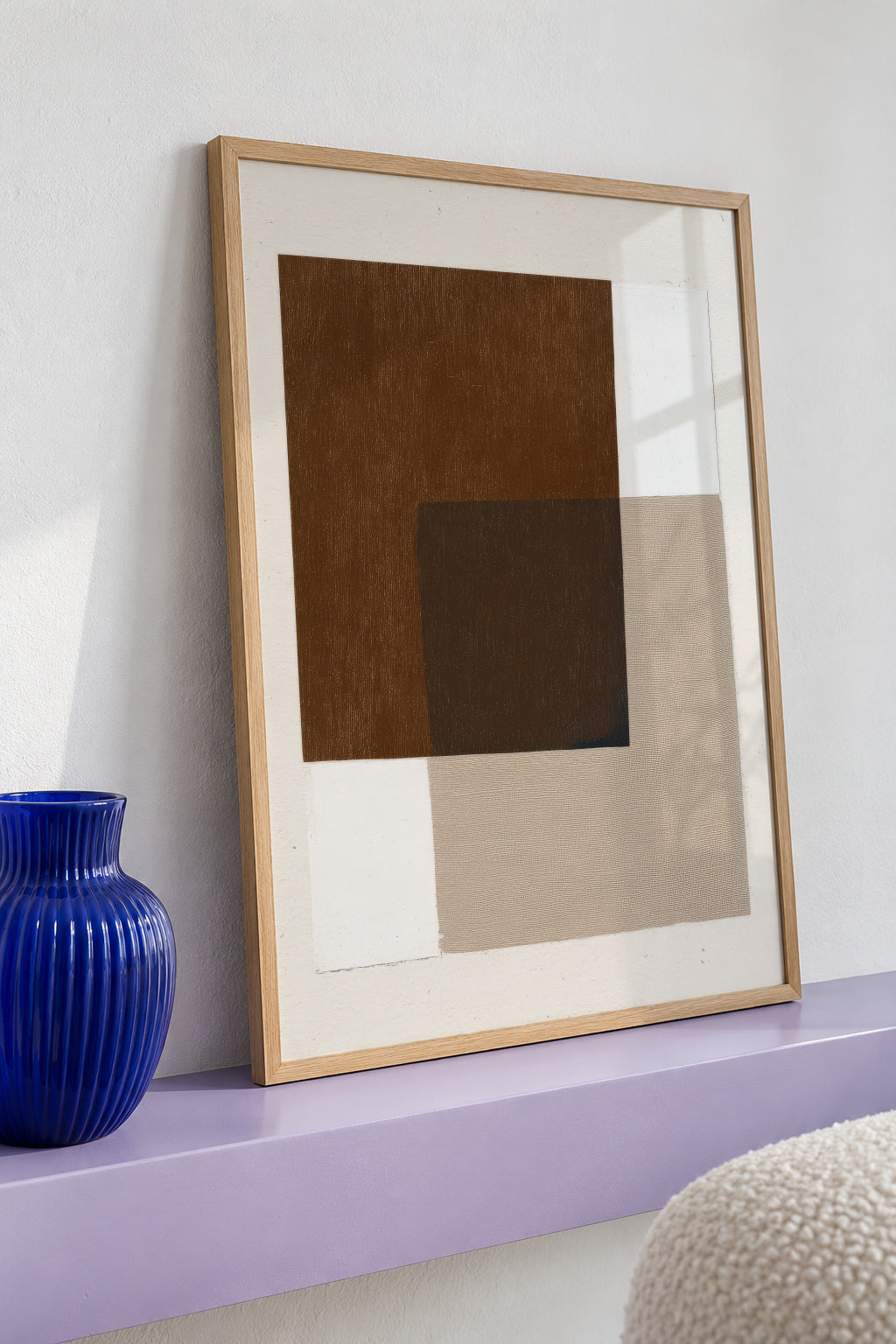 Minimal Earth - Framed poster detail