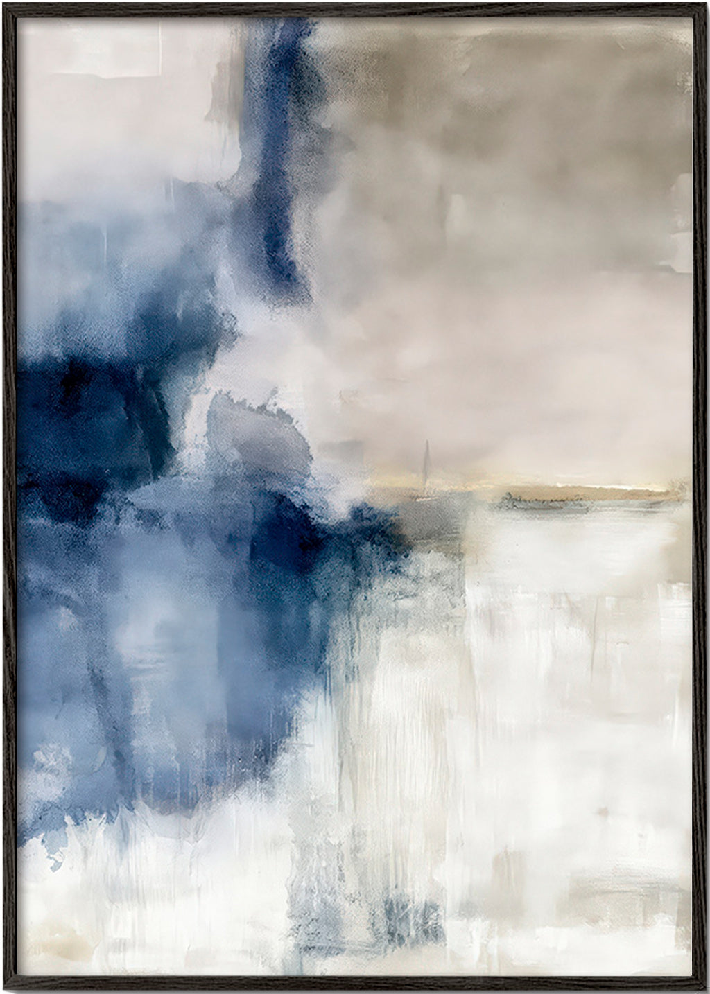 Abstract artwork Blue Mist