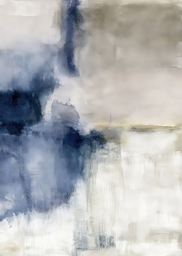 Abstract artwork Blue Mist
