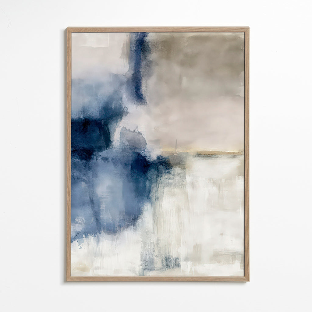Abstract artwork Blue Mist
