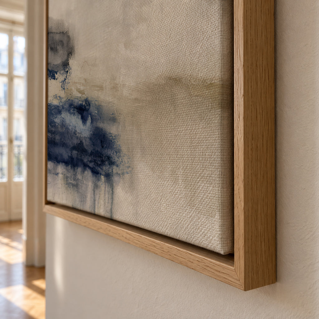 Arctic Flow - Framed canvas detail