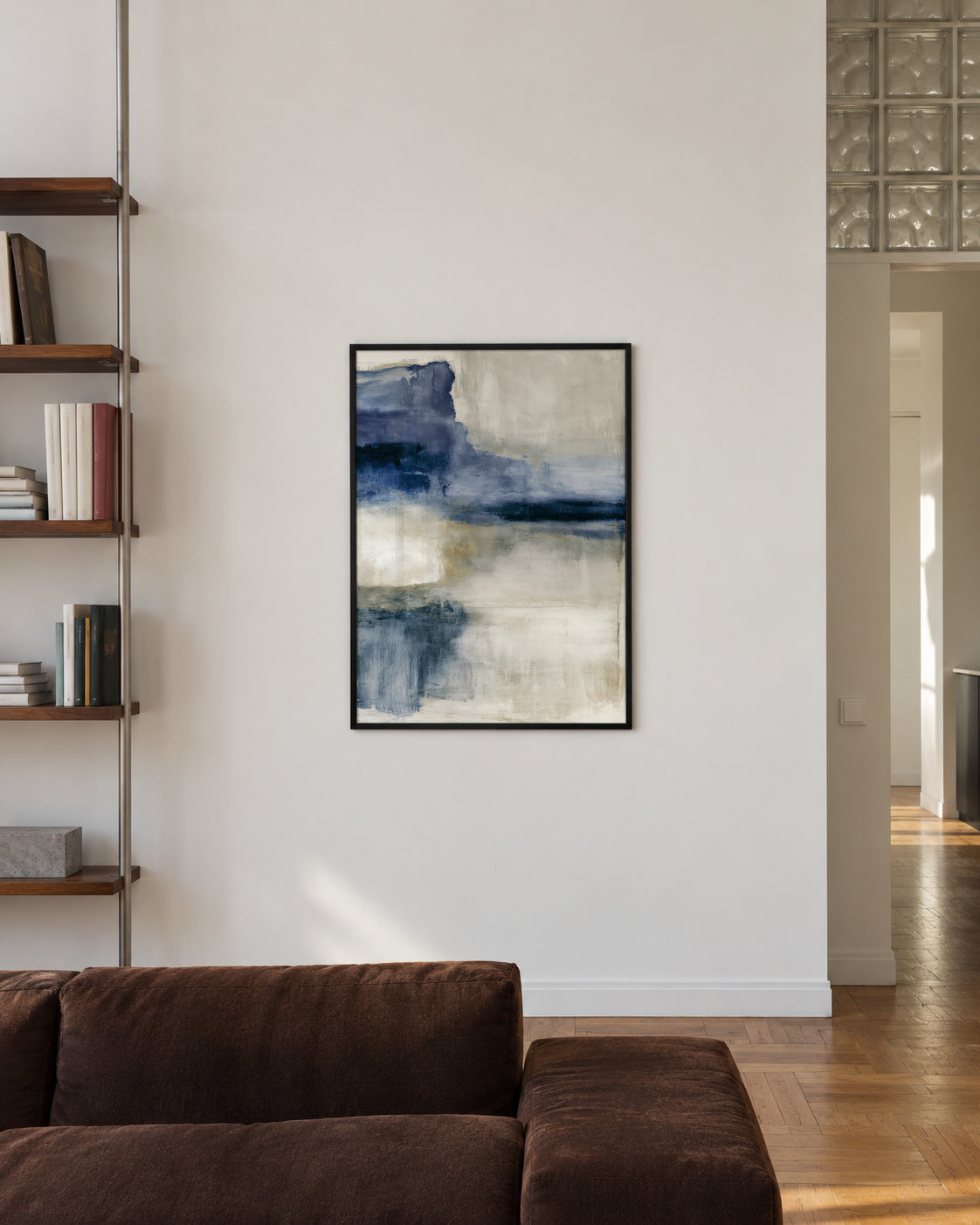 Silent Lake - Framed poster in an interior