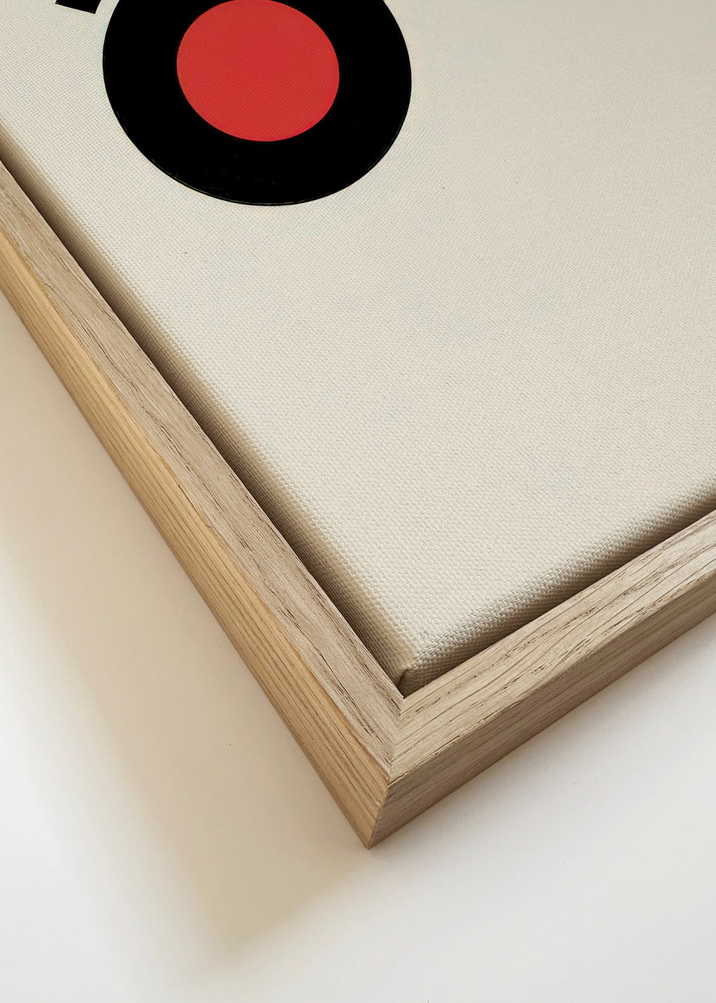 Bauhaus Ride - Framed canvas detail