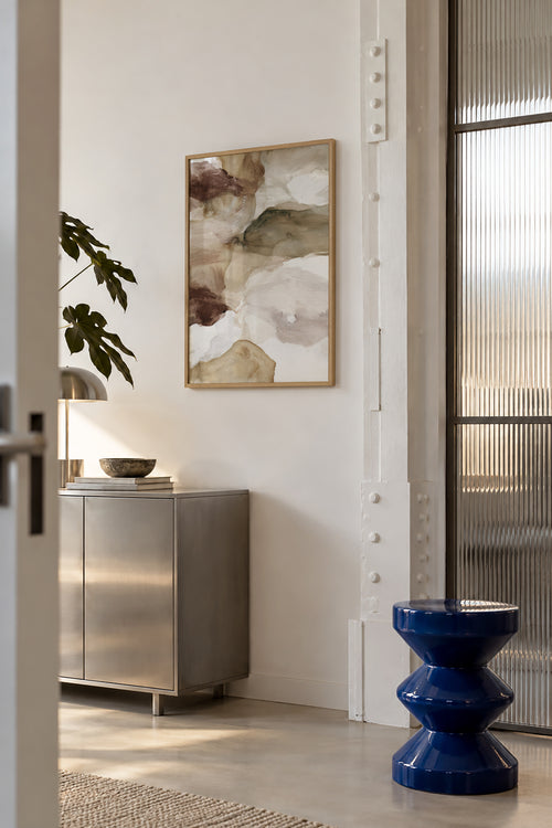 Earth Current - Framed poster in an interior