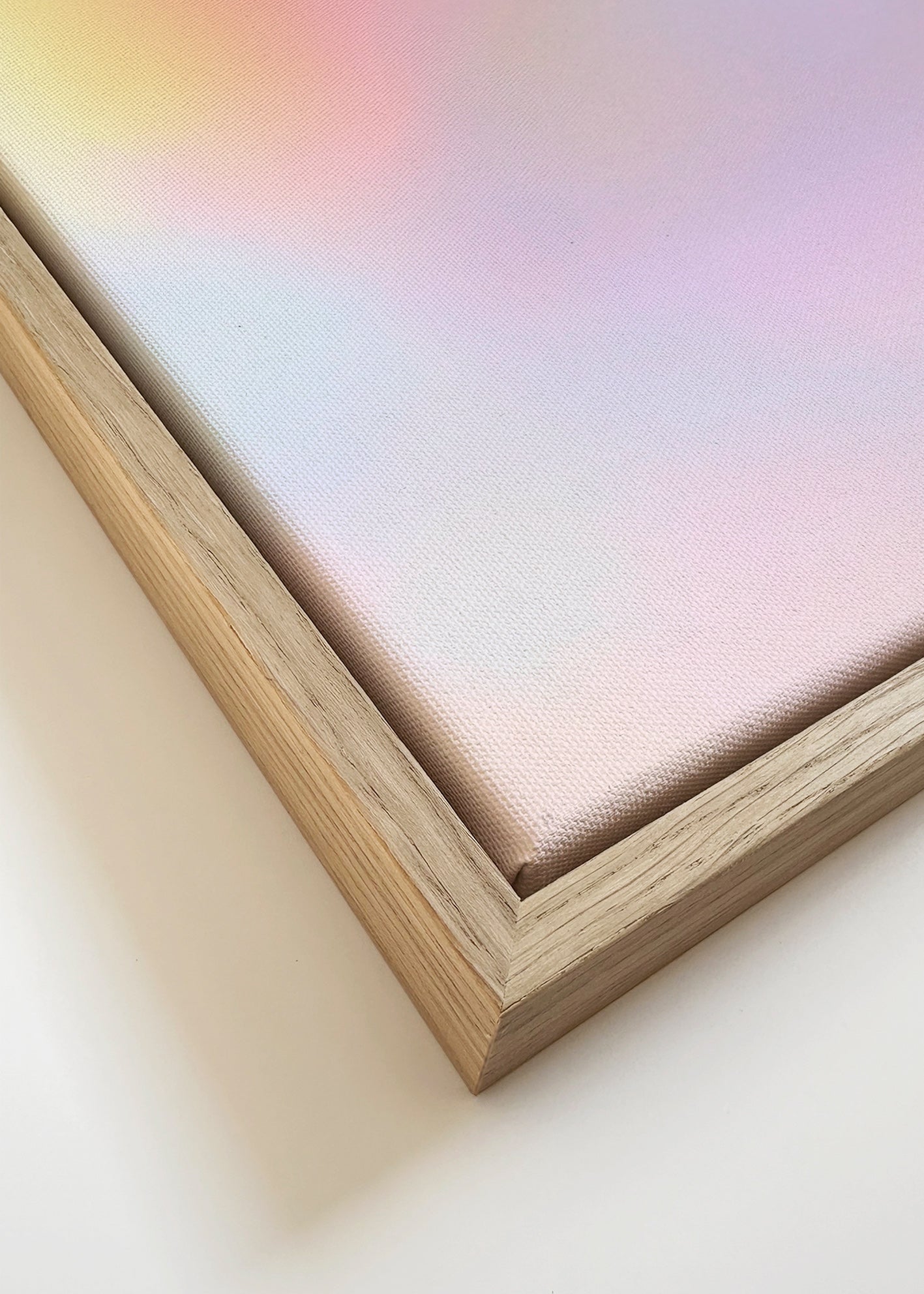 Abstract pastel artwork with soft blends