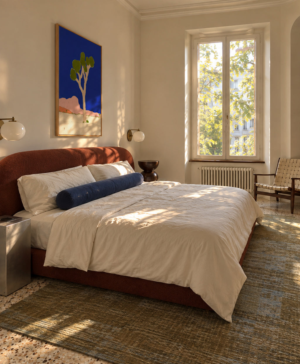 Desert Tree - Framed canvas in an interior
