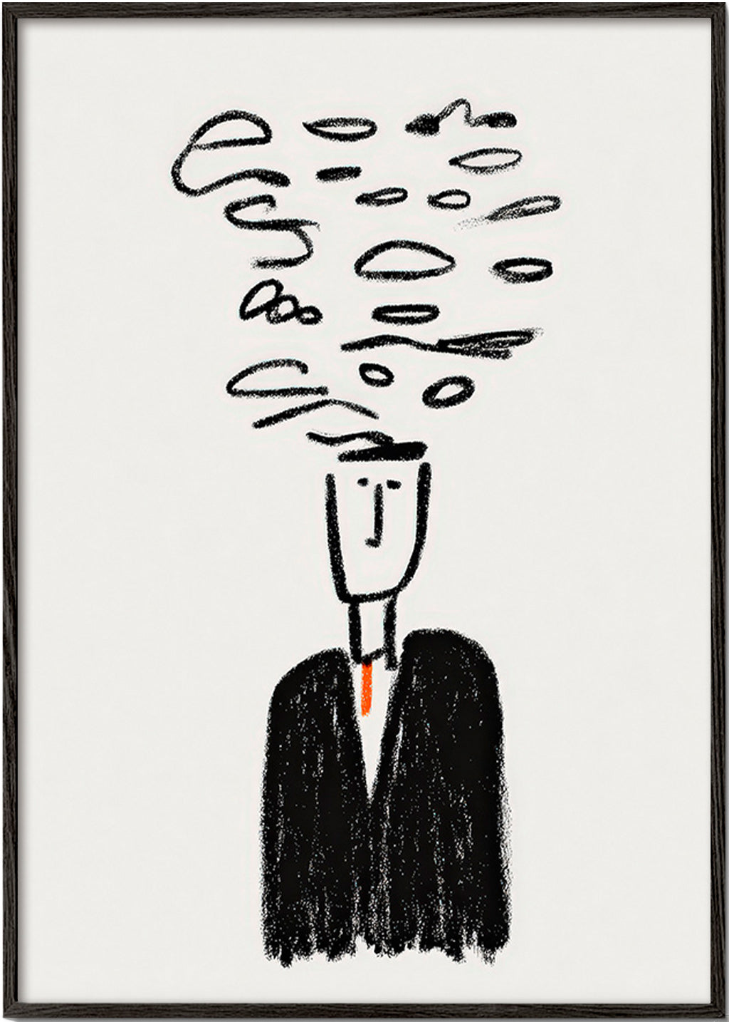 Minimal illustration of a figure with smoke