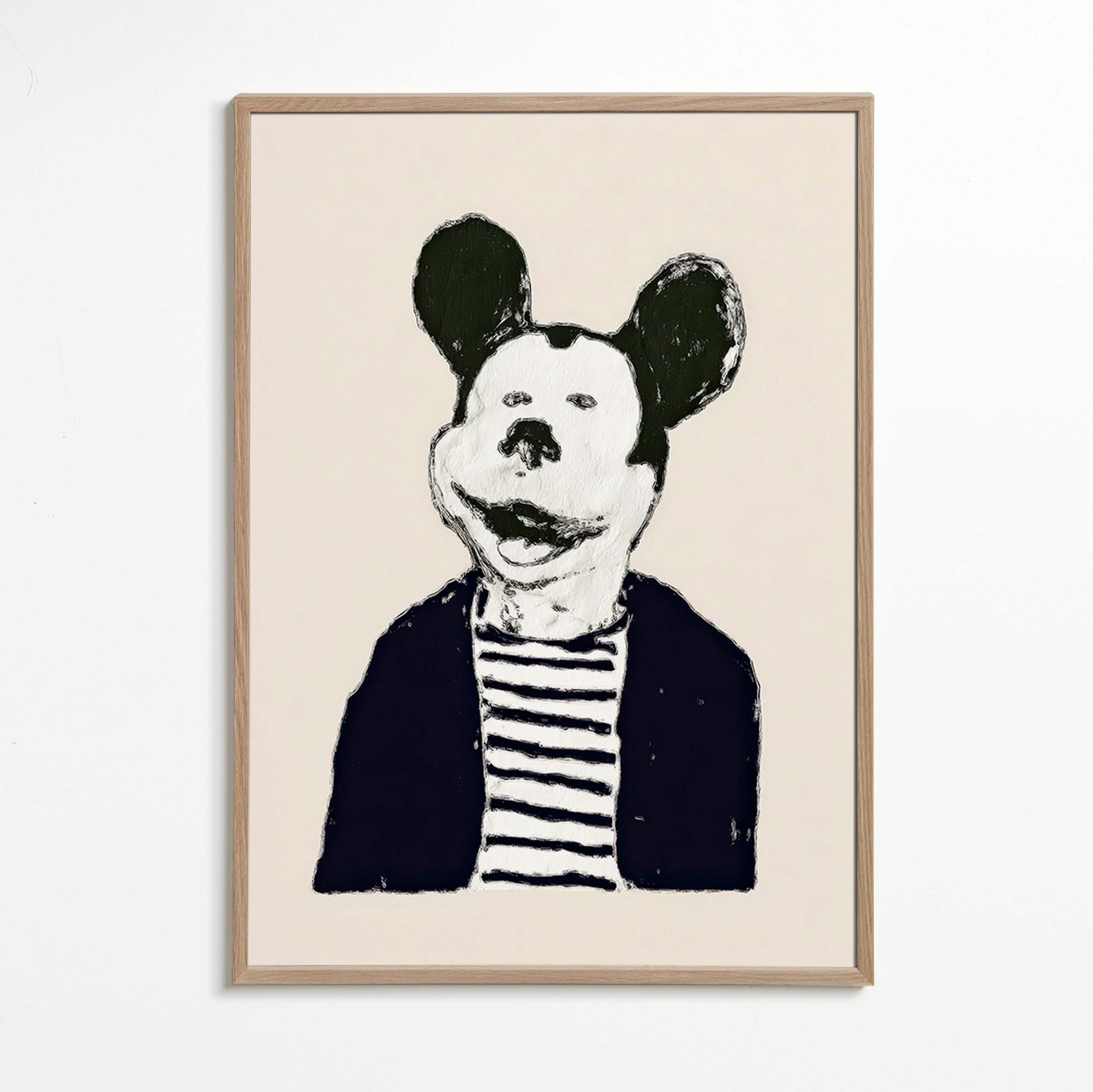 Mouse gentleman illustration