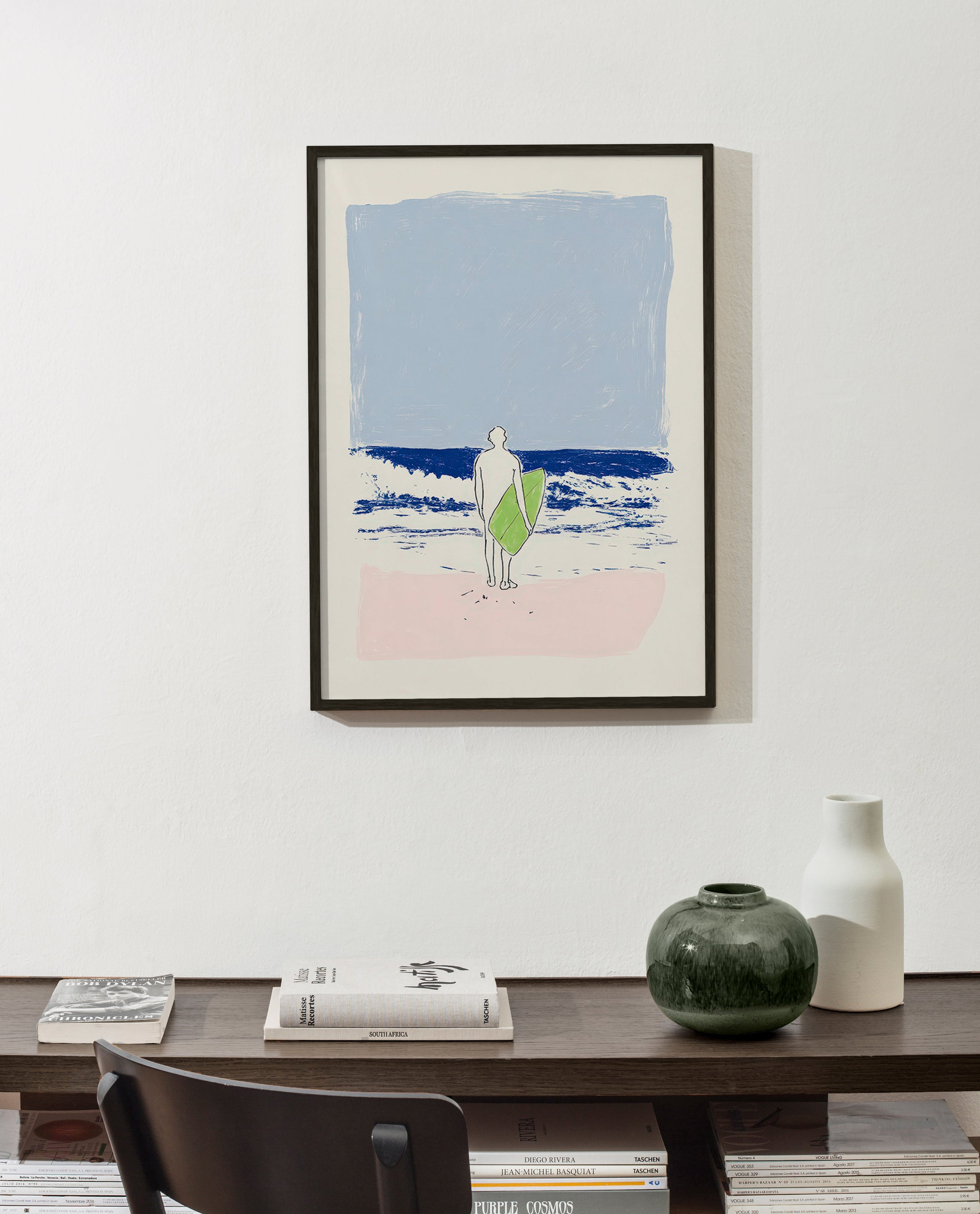 Surf illustration minimal