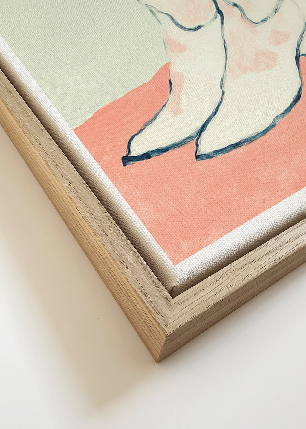 Illustration white boots with pastel base