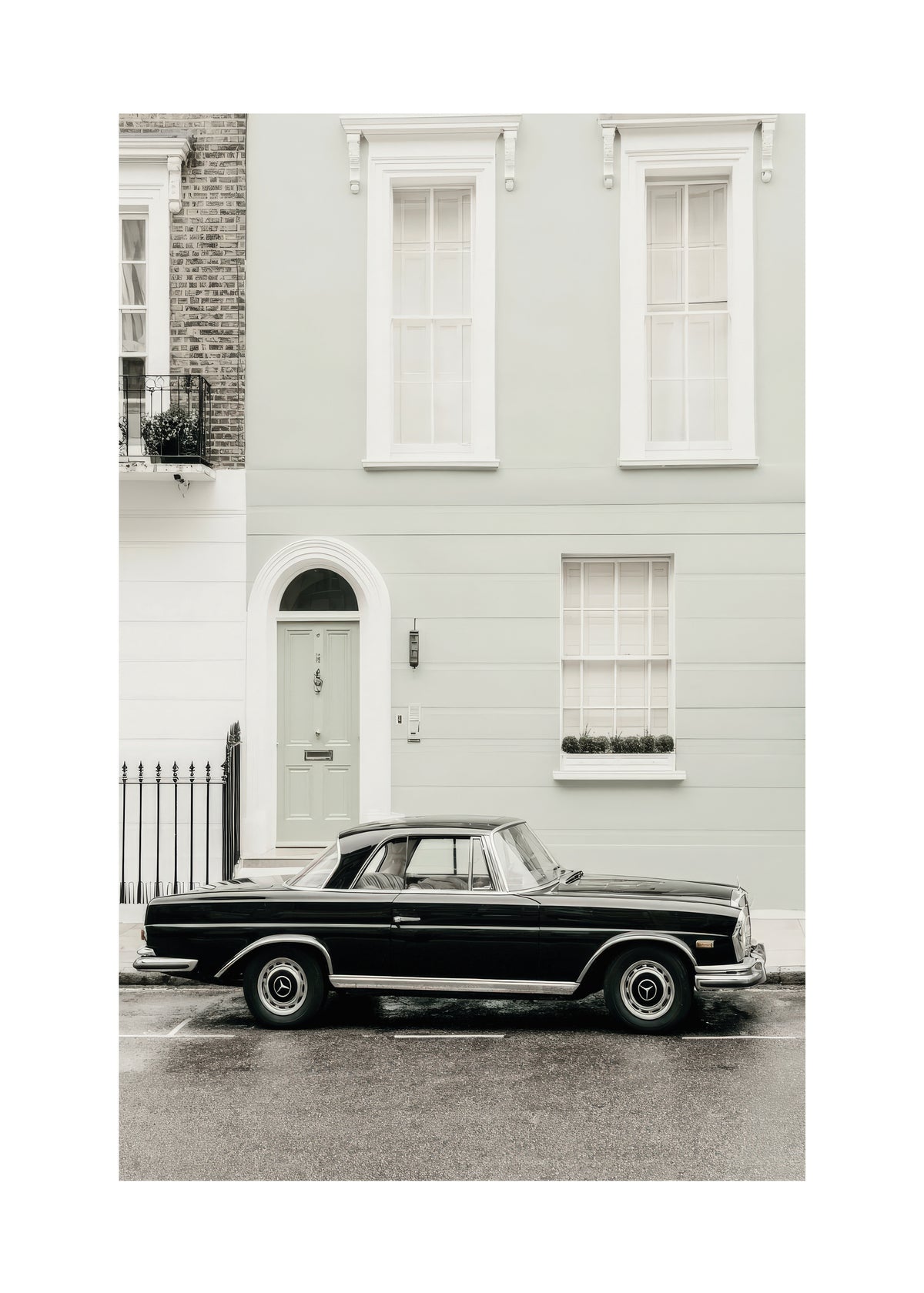 Paris Car - Unframed art print