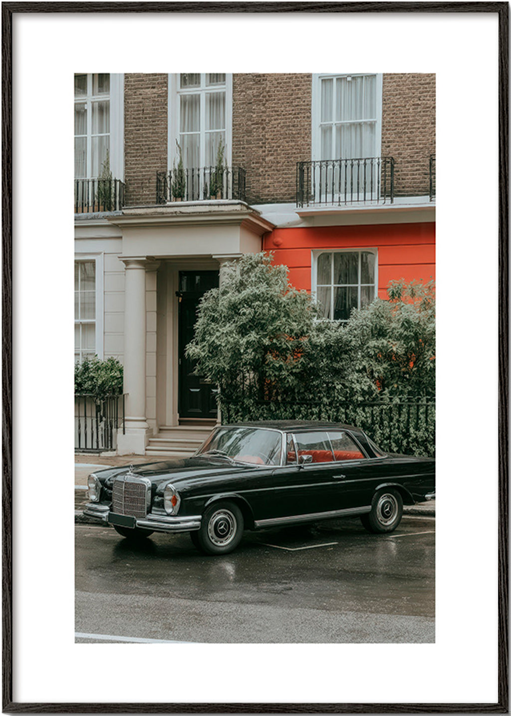 Street photograph of a classic car
