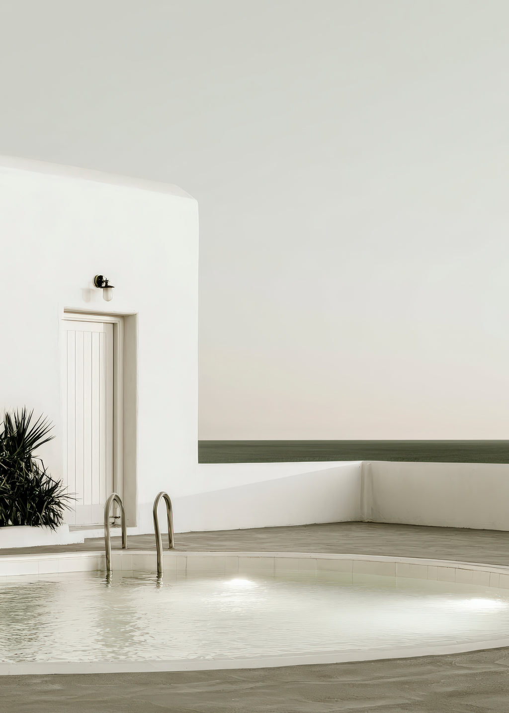 White Pool - Unframed art print