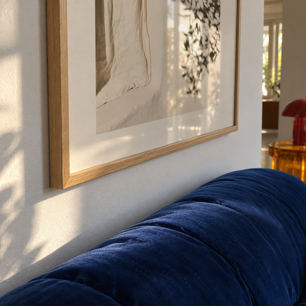 Linen Window - Framed poster detail