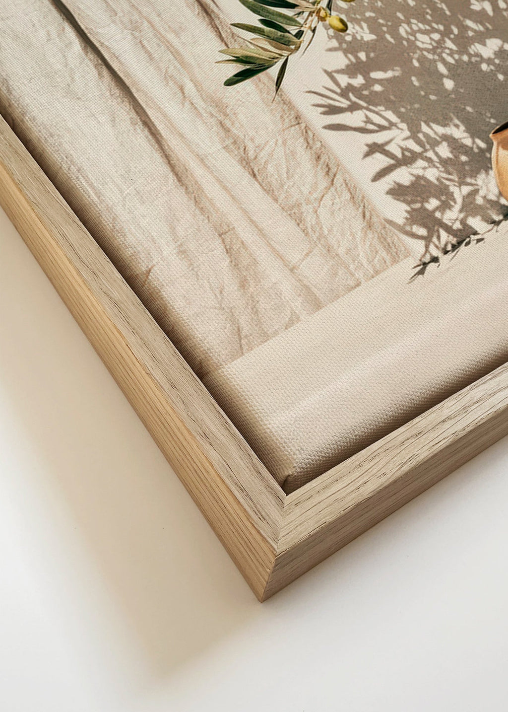 Botanical print olive branch