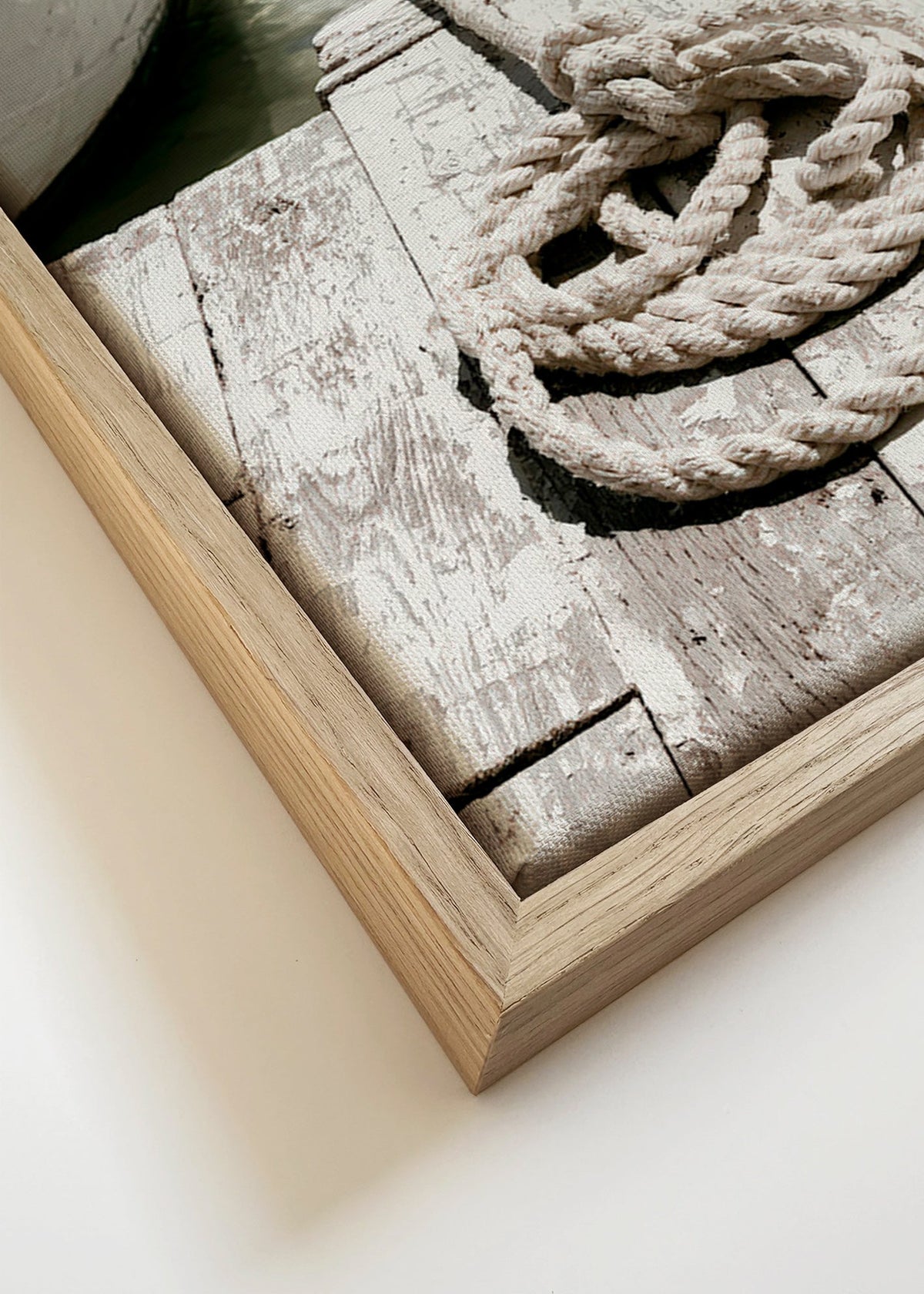 Photograph of dock rope composition