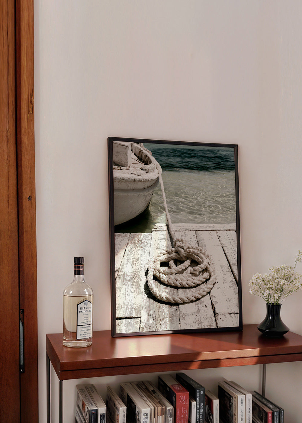 Photograph of dock rope composition