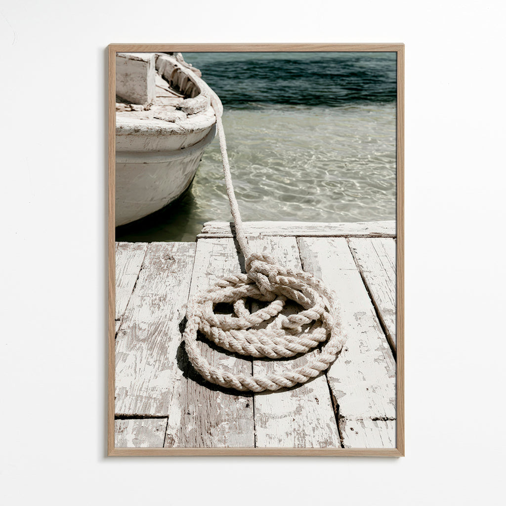 Photograph of dock rope composition