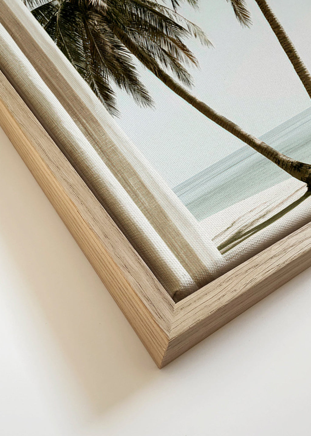 Botanical print twin palms