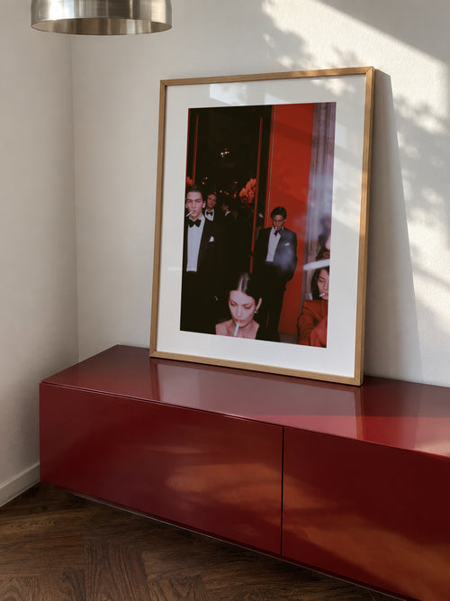 Afterparty - Framed poster in an interior