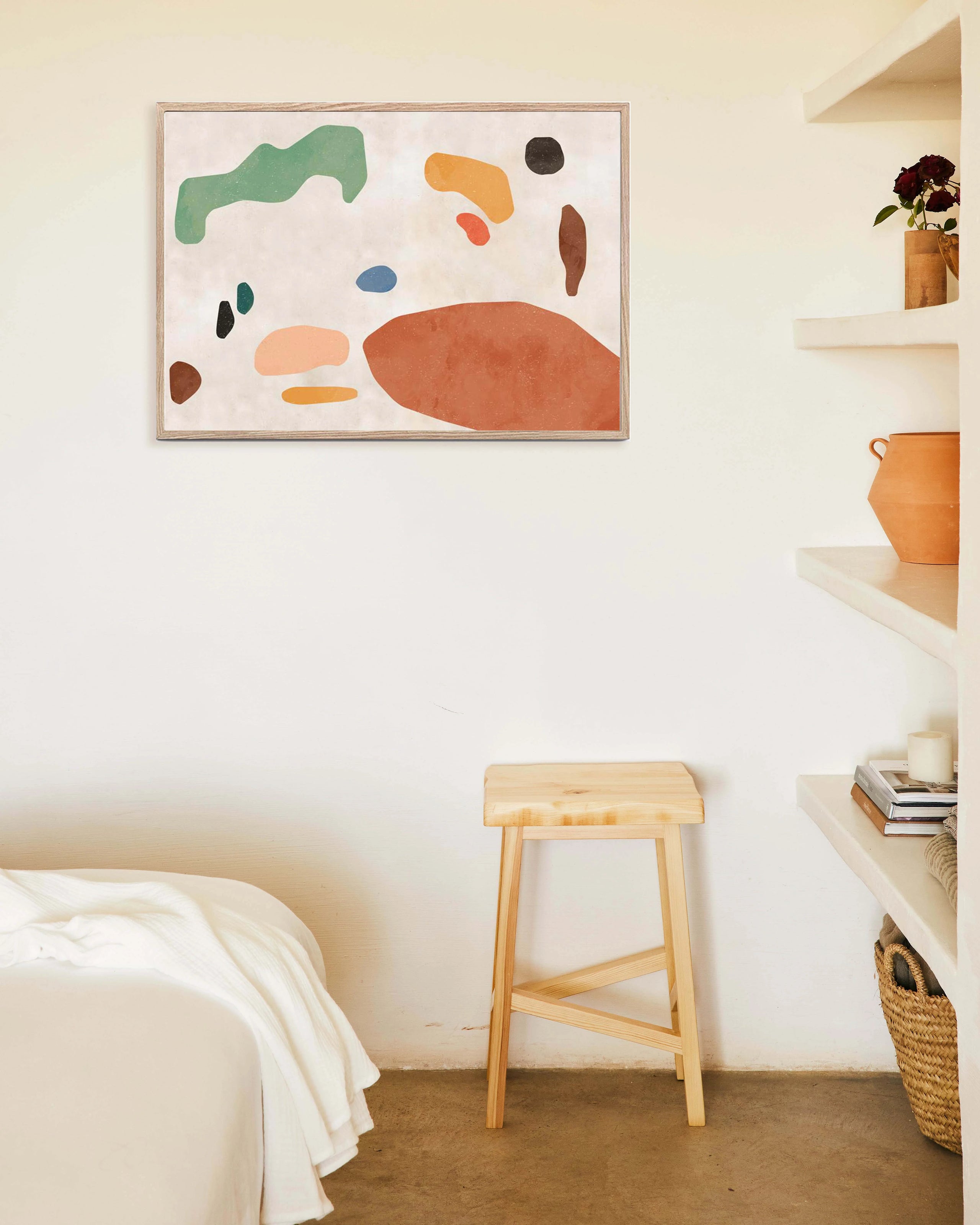 Organic Shapes Terracota 2