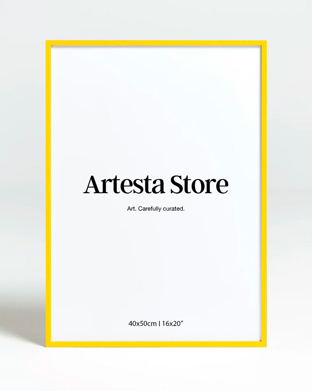 Frame yellow 40x50