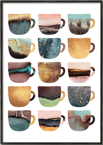 Pretty earthy coffee cups