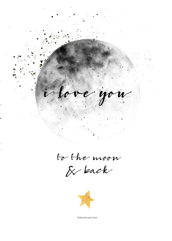 Moon and back