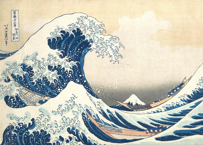 The Great Wave of Kanagawa - Katsushika Hokusai