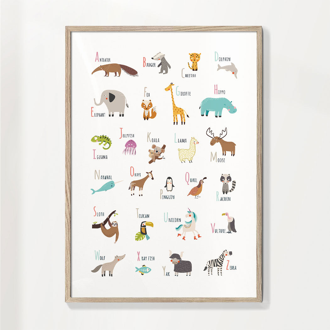 Alphabet Animals (English)