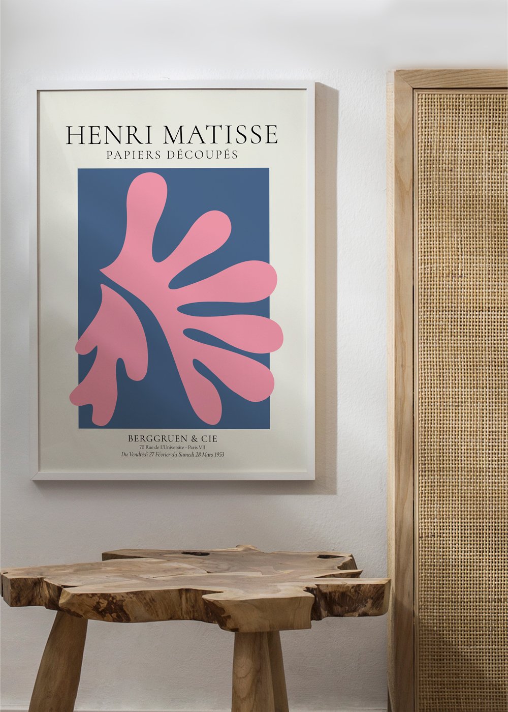 Henri Matisse aix en provence PAPIER DÉCOUPÉ IV scandinavian poster | Wall  art, framed prints and posters – Artesta