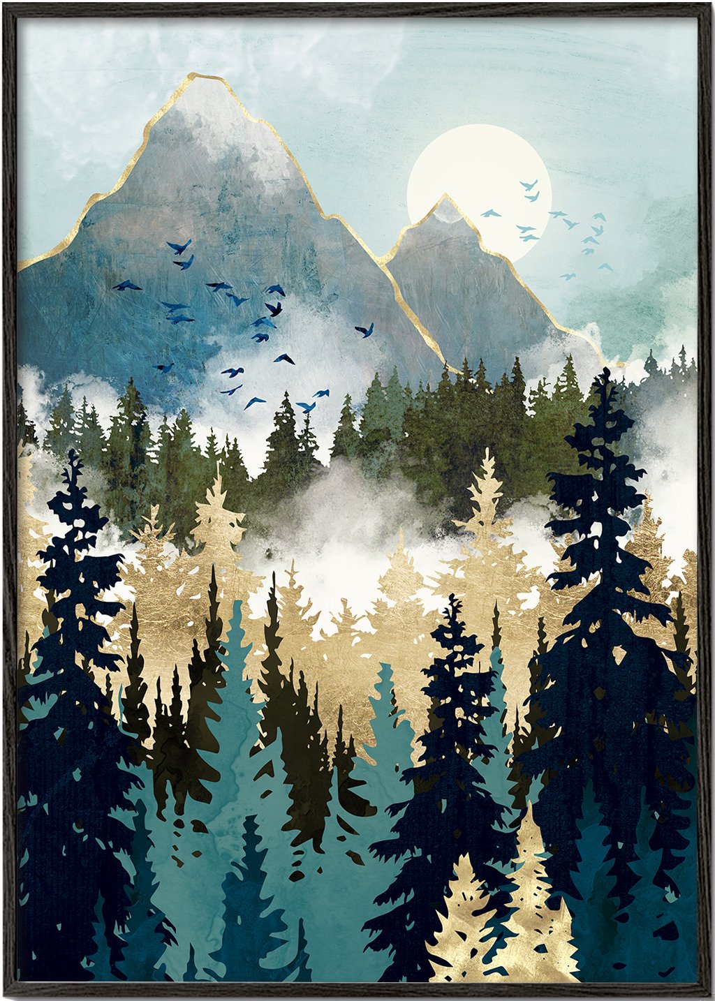 Mountains Wall store Art Canvas - MWA-049